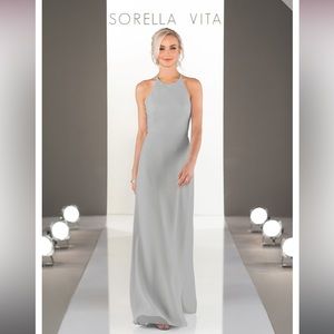 NWT - Sorella Vita Bridesmaid Dress, Steel
